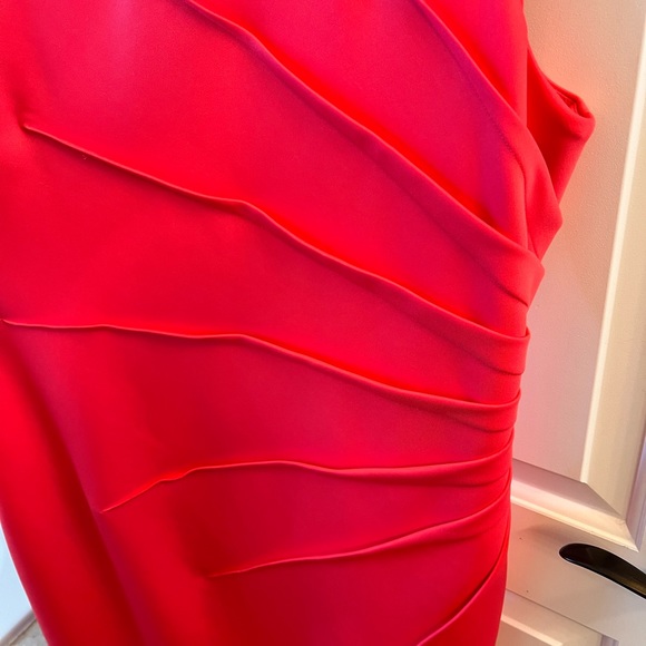 Calvin Klein Sunburst sleeveless dress size 14. Like new. freshly dry cleaned. - Picture 5 of 9